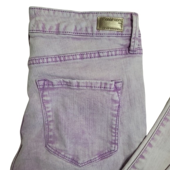 Anne Klein Lavender Wash Skinny Jean, Size 6 - Picture 3 of 5
